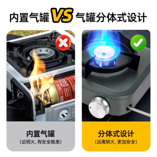 卡式爐戶外可攜式分體式煮茶爐瓦斯爐露營炊具新款爐具猛火分離式 卡式爐戶外可攜式分體式煮茶爐瓦斯爐露營炊具新款爐具猛火分離式