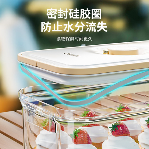 戶外露營手提真空保鮮盒持久冷藏大容量密封儲物盒冰箱食物水果盒 戶外露營手提真空保鮮盒持久冷藏大容量密封儲物盒冰箱食物水果盒