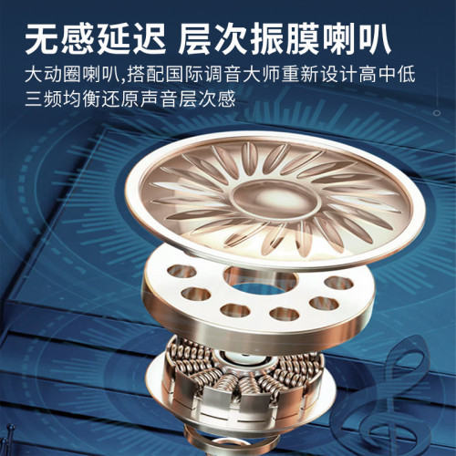 AI無線智能藍牙耳機低延遲潮玩音樂長續航藍牙智能耳機