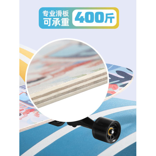 專業免蹬地陸地沖浪板初學者成人青少年兒童訓練板刷街四輪滑板車