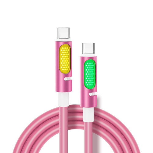 矽膠60W快充手機數據線雙Typec車用手機充電線適用蘋果15-16華爲 矽膠60W快充手機數據線雙Typec車用手機充電線適用蘋果15-16華爲