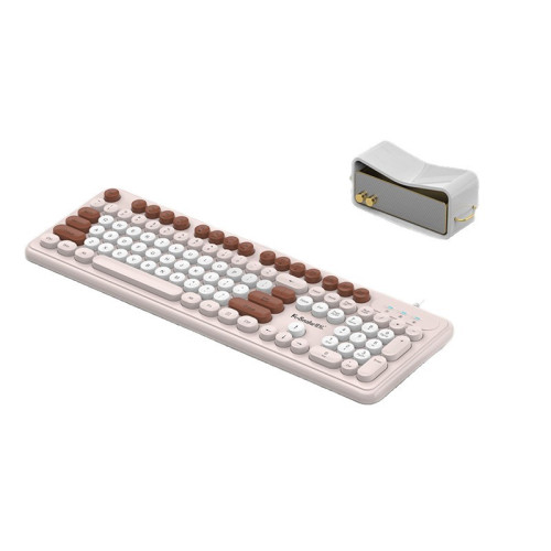 蝰蛇KM200有線鍵盤滑鼠套裝鍵鼠機械手感拼色USB辦公電腦筆電 蝰蛇KM200有線鍵盤滑鼠套裝鍵鼠機械手感拼色USB辦公電腦筆電