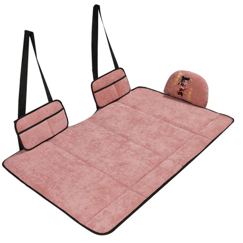 車用雪尼爾折曡床通用免充氣汽車睡墊後排睡覺神器可折曡床墊子 車用雪尼爾折曡床通用免充氣汽車睡墊後排睡覺神器可折曡床墊子