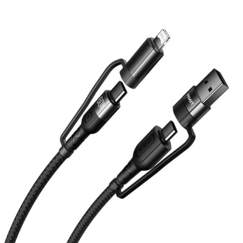 品勝PD60W快充四合一手機數據線筆電充電線適用華爲三星蘋果16p 品勝PD60W快充四合一手機數據線筆電充電線適用華爲三星蘋果16p