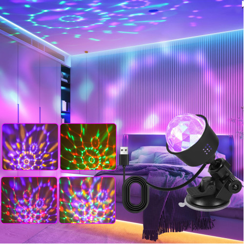 爆款usb車用投影氛圍燈5V聲控閃光燈裝飾派對聚會氛圍燈 爆款usb車用投影氛圍燈5V聲控閃光燈裝飾派對聚會氛圍燈