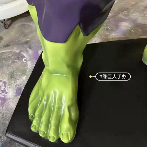 超大綠巨人手辦 浩克復仇者聯盟 2米高大型擺件 玻璃鋼樹脂雕像 超大綠巨人手辦 浩克復仇者聯盟 2米高大型擺件 玻璃鋼樹脂雕像