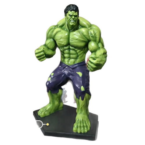 超大綠巨人手辦 浩克復仇者聯盟 2米高大型擺件 玻璃鋼樹脂雕像 超大綠巨人手辦 浩克復仇者聯盟 2米高大型擺件 玻璃鋼樹脂雕像