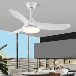 大氣3葉吊扇燈吸頂風扇燈客廳餐廳帶燈風扇吊燈家用復古燈具