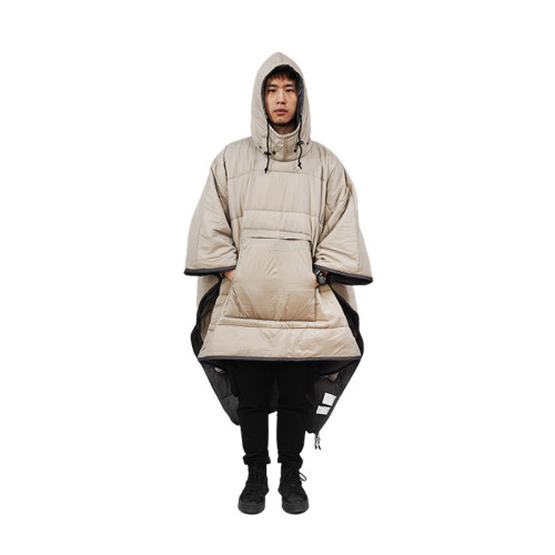 可穿式鬭篷成人披風睡袋旅遊登山戶外露營羽絨棉多功能隔髒可機洗 可穿式鬭篷成人披風睡袋旅遊登山戶外露營羽絨棉多功能隔髒可機洗