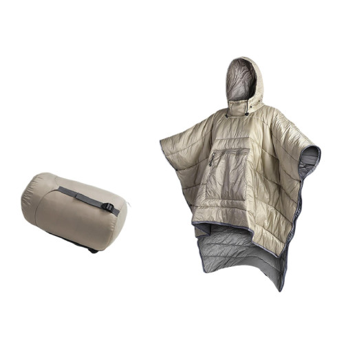 可穿式鬭篷成人披風睡袋旅遊登山戶外露營羽絨棉多功能隔髒可機洗 可穿式鬭篷成人披風睡袋旅遊登山戶外露營羽絨棉多功能隔髒可機洗