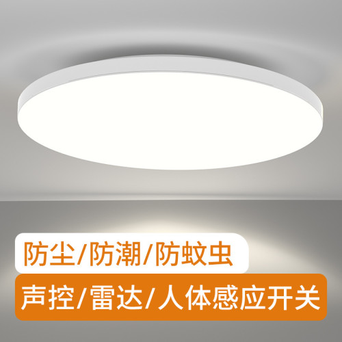 led感應吸頂燈聲控樓道樓梯過道家用入戶 走廊自動雷達人體感應燈 led感應吸頂燈聲控樓道樓梯過道家用入戶 走廊自動雷達人體感應燈