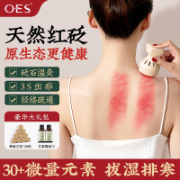 紅砭石艾灸罐刮痧一體燻蒸儀盒隨身灸家用刮灸疏通經絡經絡疏通