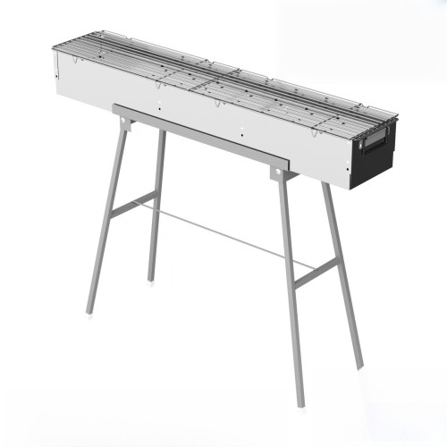 商用戶外木炭燒烤爐烤串爐大號加厚野外地攤時尚燒烤架 商用戶外木炭燒烤爐烤串爐大號加厚野外地攤時尚燒烤架