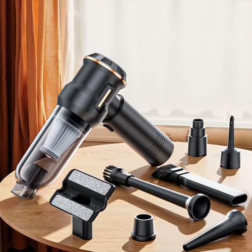 車用吸塵器無線無刷大功率三檔調節吸吹一體家車兩用可攜式手持迷你 車用吸塵器無線無刷大功率三檔調節吸吹一體家車兩用可攜式手持迷你