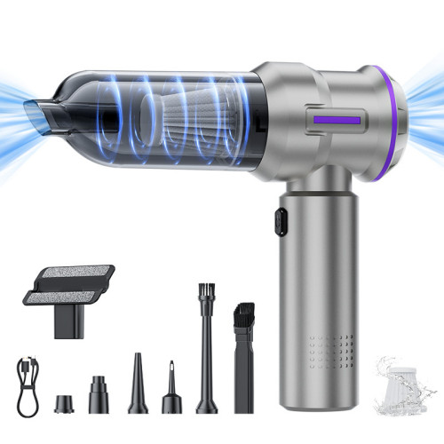 車用吸塵器無線無刷大功率三檔調節吸吹一體家車兩用可攜式手持迷你 車用吸塵器無線無刷大功率三檔調節吸吹一體家車兩用可攜式手持迷你