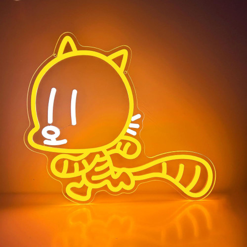 卡通動漫狗人霓虹燈dog man led燈牌 usb供電兒童臥室發光裝飾 卡通動漫狗人霓虹燈dog man led燈牌 usb供電兒童臥室發光裝飾