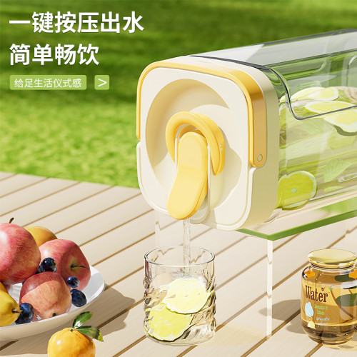 冷水壺涼水壺冰箱冷飲泡果汁水果冷泡壺耐高溫大容量飲料桶冷萃杯 冷水壺涼水壺冰箱冷飲泡果汁水果冷泡壺耐高溫大容量飲料桶冷萃杯