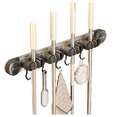 吸盤拖把壁掛夾衛生間免打孔拖把夾掛掃把拖布掛鉤固定架收納神器 吸盤拖把壁掛夾衛生間免打孔拖把夾掛掃把拖布掛鉤固定架收納神器