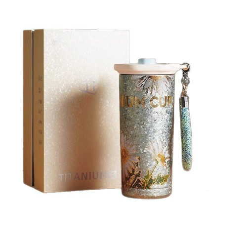 bigcar純鈦保溫杯高顔值咖啡杯女生吸管水杯2025新款生日禮物鈦杯 bigcar純鈦保溫杯高顔值咖啡杯女生吸管水杯2025新款生日禮物鈦杯