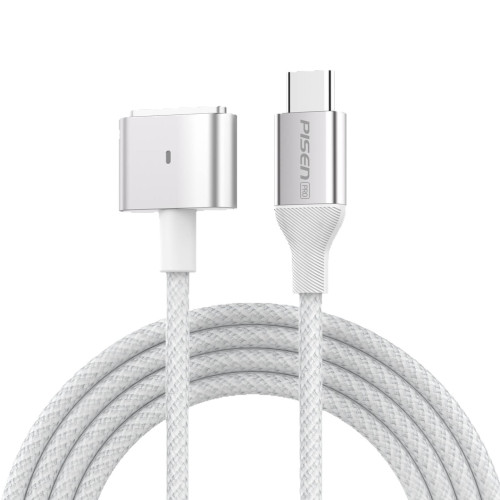 品勝適用macbook筆記型電腦快充電線器typec轉magsafe3磁吸數據線