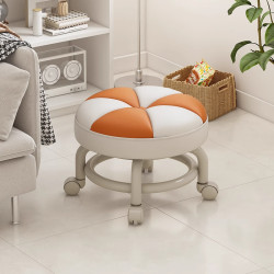 萬向輪小凳子滑輪移動凳子客廳矮凳美縫擦地板凳帶娃學步椅換鞋凳