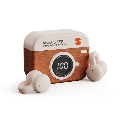 Q87爆款復古真無線藍牙耳機電顯超長續航入耳式降噪耳機