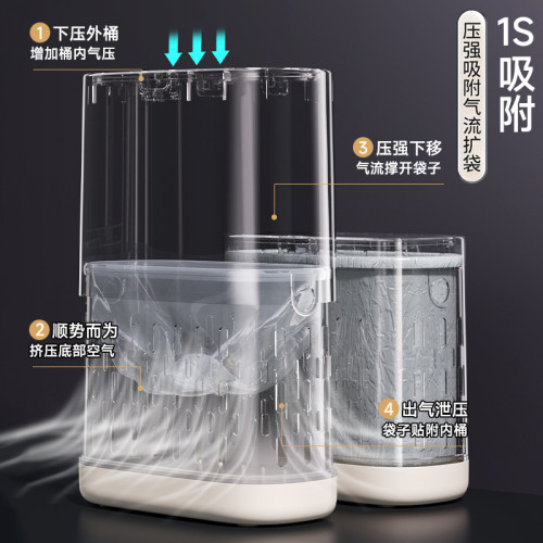 夾縫垃圾桶帶蓋家用衛生間厠所廚房客廳高顔值大容量按壓式拉圾筒 夾縫垃圾桶帶蓋家用衛生間厠所廚房客廳高顔值大容量按壓式拉圾筒