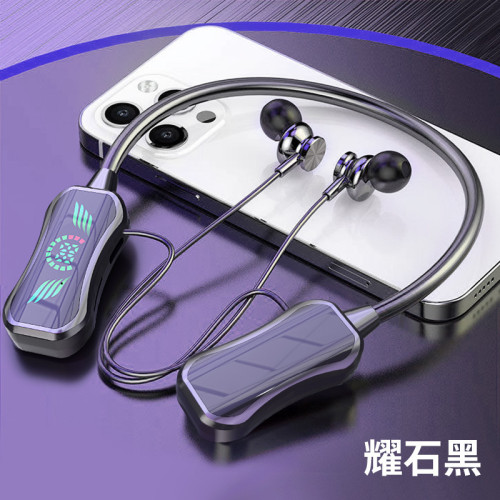 新款掛脖藍牙耳機高音質可插卡耳返監聽耳機121運動降噪