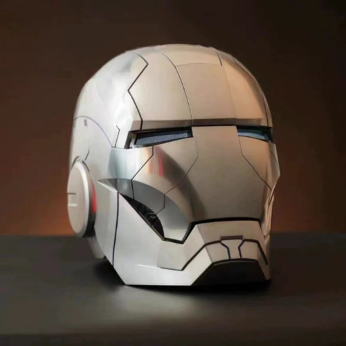 2025年新款鋼鐵人頭盔黑金色 黑銀色 電動頭盔聲控語音機器面罩 2025年新款鋼鐵人頭盔黑金色 黑銀色 電動頭盔聲控語音機器面罩