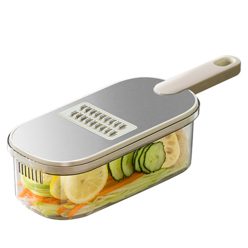 多功能切菜器刨絲器廚房不傷手切片機土豆絲切絲器不鏽鋼擦絲神器 多功能切菜器刨絲器廚房不傷手切片機土豆絲切絲器不鏽鋼擦絲神器