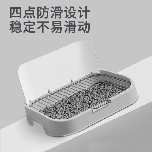 狗狗厠所中小型犬幼犬大小便神器寵物專用便盆不鏽鋼隔離網防濺出 狗狗厠所中小型犬幼犬大小便神器寵物專用便盆不鏽鋼隔離網防濺出