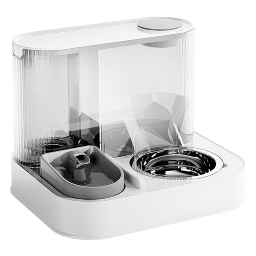 寵物自動喂食器喂水喂糧一體機乾溼分離貓碗水碗二合一 寵物自動喂食器喂水喂糧一體機乾溼分離貓碗水碗二合一