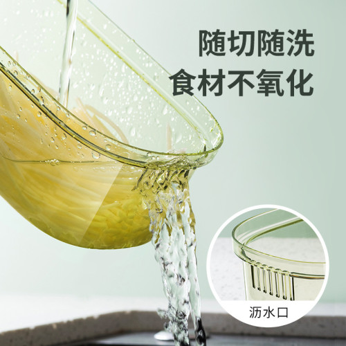 切菜神器多功能刨絲器廚房不鏽鋼擦絲器切絲器不傷手土豆絲切片機 切菜神器多功能刨絲器廚房不鏽鋼擦絲器切絲器不傷手土豆絲切片機