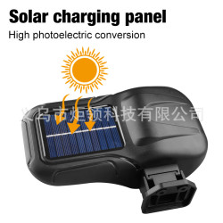 新款太陽能人體感應壁燈天黑自動亮庭院燈TYPE-C可充電牆壁燈