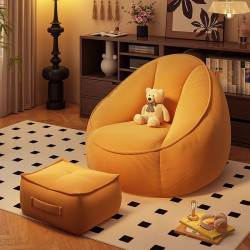 懶人沙發可睡可躺單人小沙發人類狗窩豆袋臥室榻榻米陽台休閒躺椅