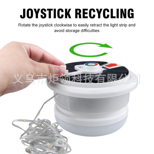 新款太陽能露營燈可攜式帳篷氛圍燈USB充電多功能燈串野營燈 新款太陽能露營燈可攜式帳篷氛圍燈USB充電多功能燈串野營燈