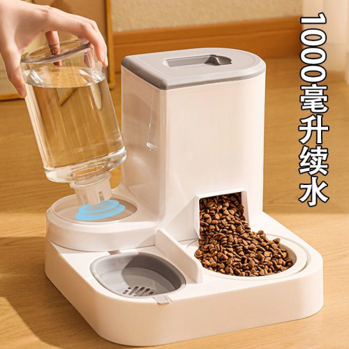 寵物貓咪自動喂食喂水器狗碗貓盆二合一飲水機貓碗狗碗飯盆 寵物貓咪自動喂食喂水器狗碗貓盆二合一飲水機貓碗狗碗飯盆
