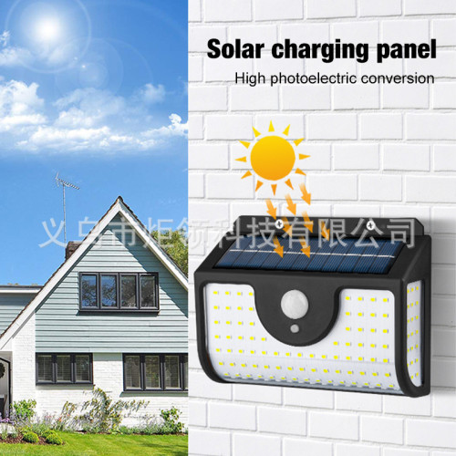 新款太陽能壁燈人體感應戶外庭院燈農村家用院子照明氛圍燈 新款太陽能壁燈人體感應戶外庭院燈農村家用院子照明氛圍燈