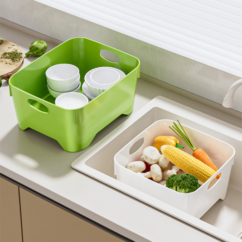 瀝水籃洗菜盆家用廚房水槽多功能瀝乾籃菜框濾水籃淘米洗水果神器 瀝水籃洗菜盆家用廚房水槽多功能瀝乾籃菜框濾水籃淘米洗水果神器