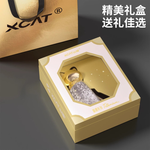 XCAT山貓2025新款鈦杯純鈦保溫杯女士高顔值水杯小巧可攜式吸管杯子 XCAT山貓2025新款鈦杯純鈦保溫杯女士高顔值水杯小巧可攜式吸管杯子