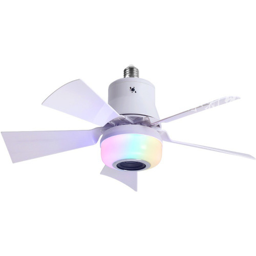 新款RGB藍牙音響風扇燈e27螺口led吊扇燈扇葉可拆卸臥室客廳吸頂 新款RGB藍牙音響風扇燈e27螺口led吊扇燈扇葉可拆卸臥室客廳吸頂