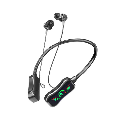 121頸掛式新款高音質舒適佩戴超長續航運動藍牙耳機通用