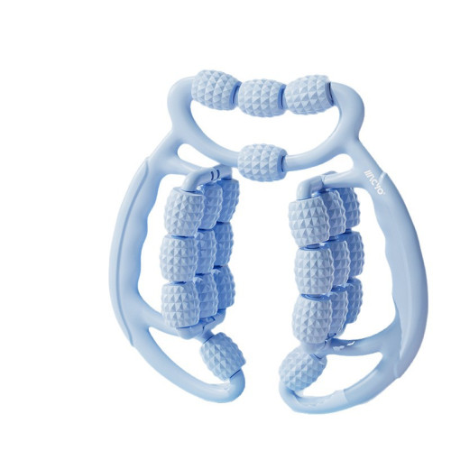 致佳新款環形24輪按摩夾塑性美腿六軸浮點按摩器家用瘦腿夾腿器