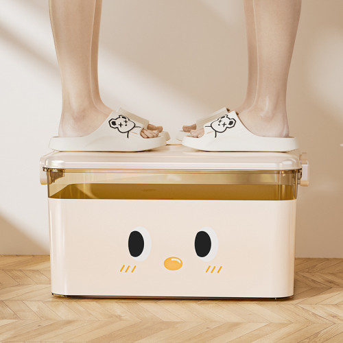 收納箱整理箱衣櫃衣服衣物大容量塑膠箱帶蓋大號書本玩具儲物加厚 收納箱整理箱衣櫃衣服衣物大容量塑膠箱帶蓋大號書本玩具儲物加厚