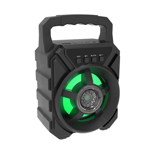 3寸手提藍牙音箱低音砲戶外大音量可攜式小型廣場舞家用話筒K歌音響 3寸手提藍牙音箱低音砲戶外大音量可攜式小型廣場舞家用話筒K歌音響