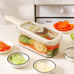 多功能切菜神器刨絲器廚房家用擦絲切絲器不傷手土豆絲檸檬切片機