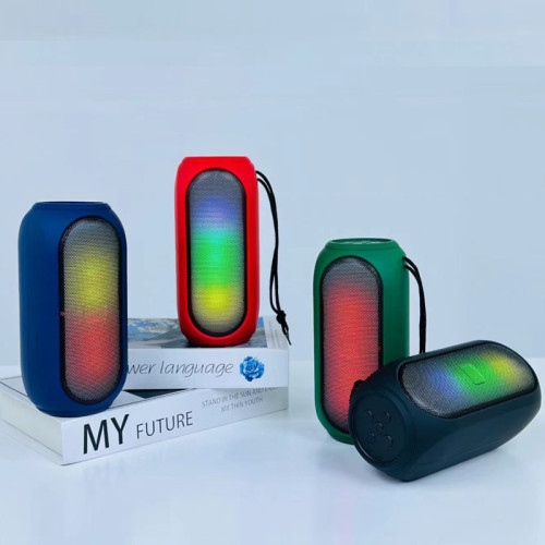 K-613藍牙音箱重低音砲戶外騎行大功率家用rgb燈迷你音響