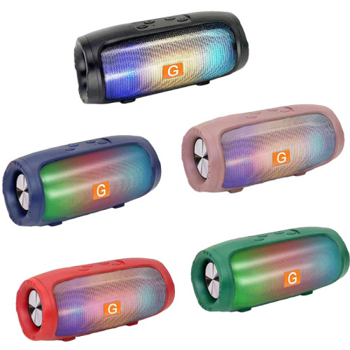 mini6 rgb藍牙音箱重低音砲高音質戶外家用桌面迷你音響