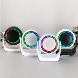 新款藍牙音箱重低音砲戶外車用大功率家用彩燈多功能掛壁桌面音響