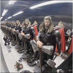 熱火GK原膜復刻非巴西廠Iron 復仇者聯盟 雷神 雕像模型手辦